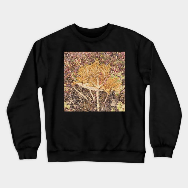 Autumnal Flourish Crewneck Sweatshirt by MagsWilliamson